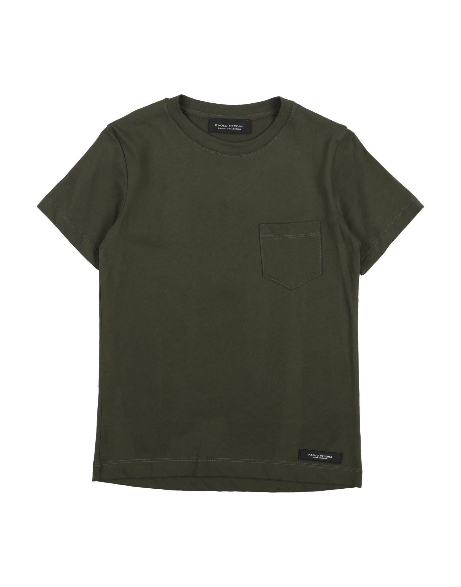 PAOLO PECORA T-shirts Kinder Dunkelgrün von PAOLO PECORA