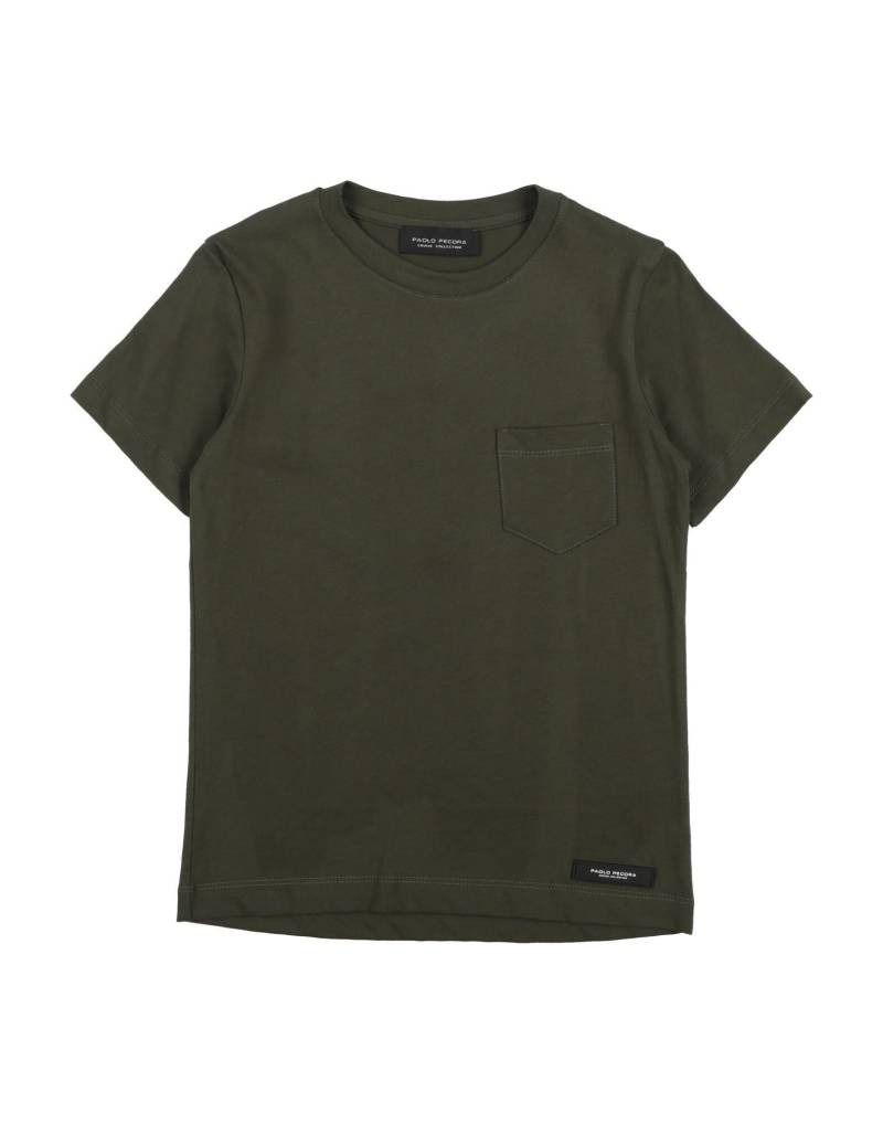 PAOLO PECORA T-shirts Kinder Dunkelgrün von PAOLO PECORA