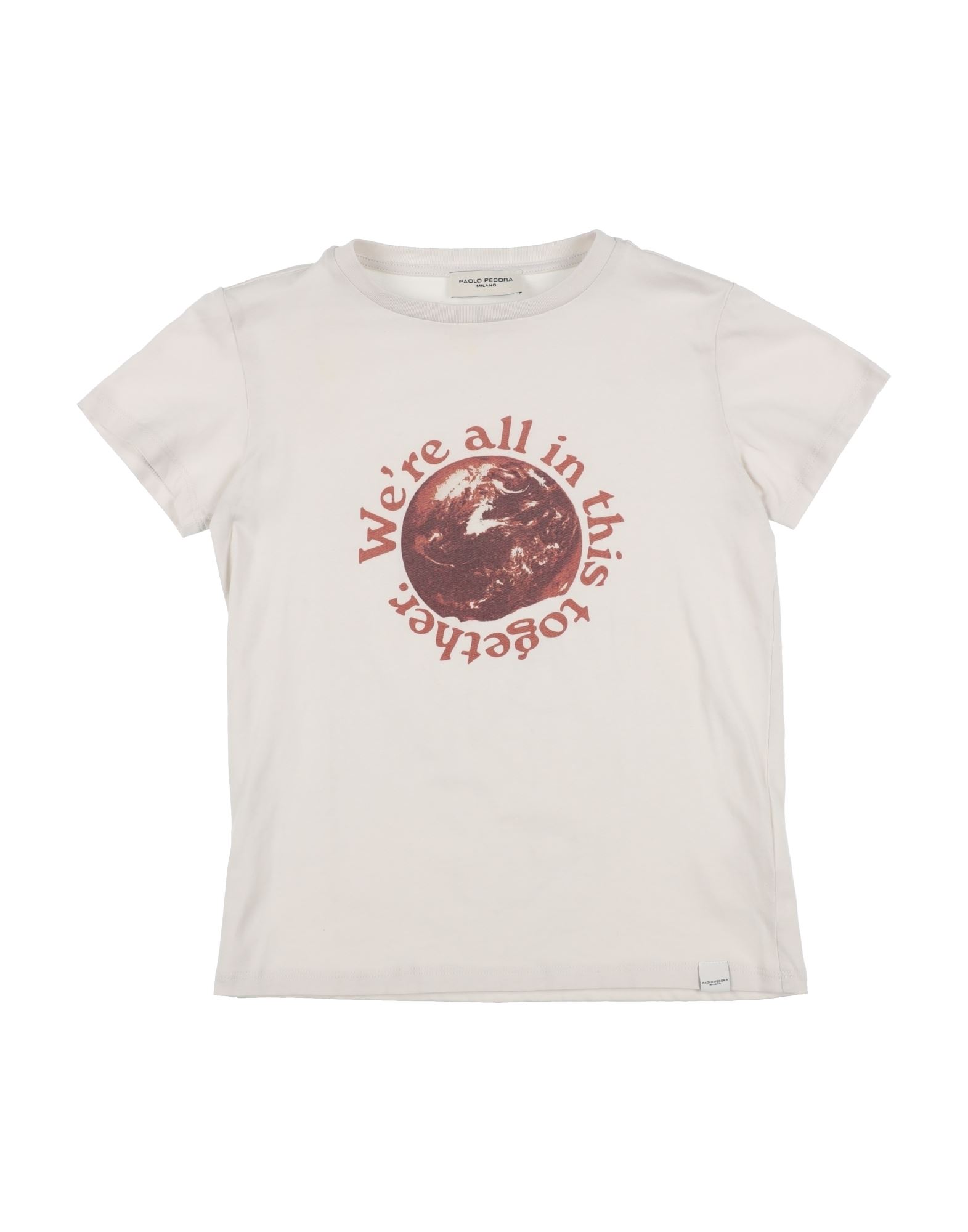 PAOLO PECORA T-shirts Kinder Off white von PAOLO PECORA