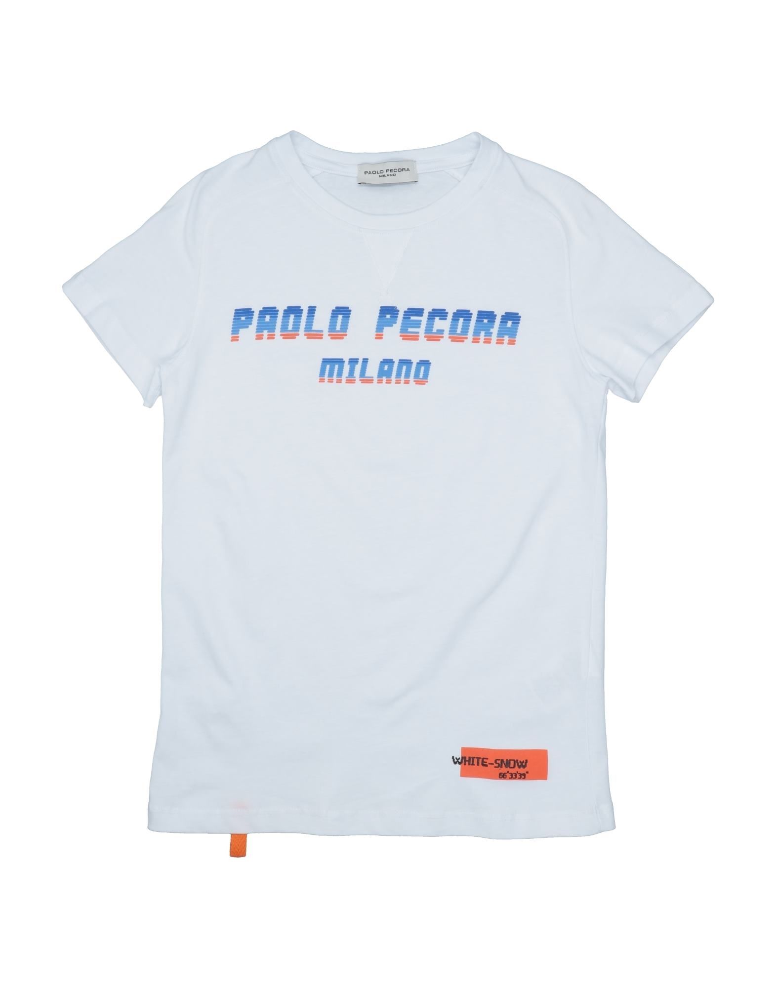 PAOLO PECORA T-shirts Kinder Weiß von PAOLO PECORA