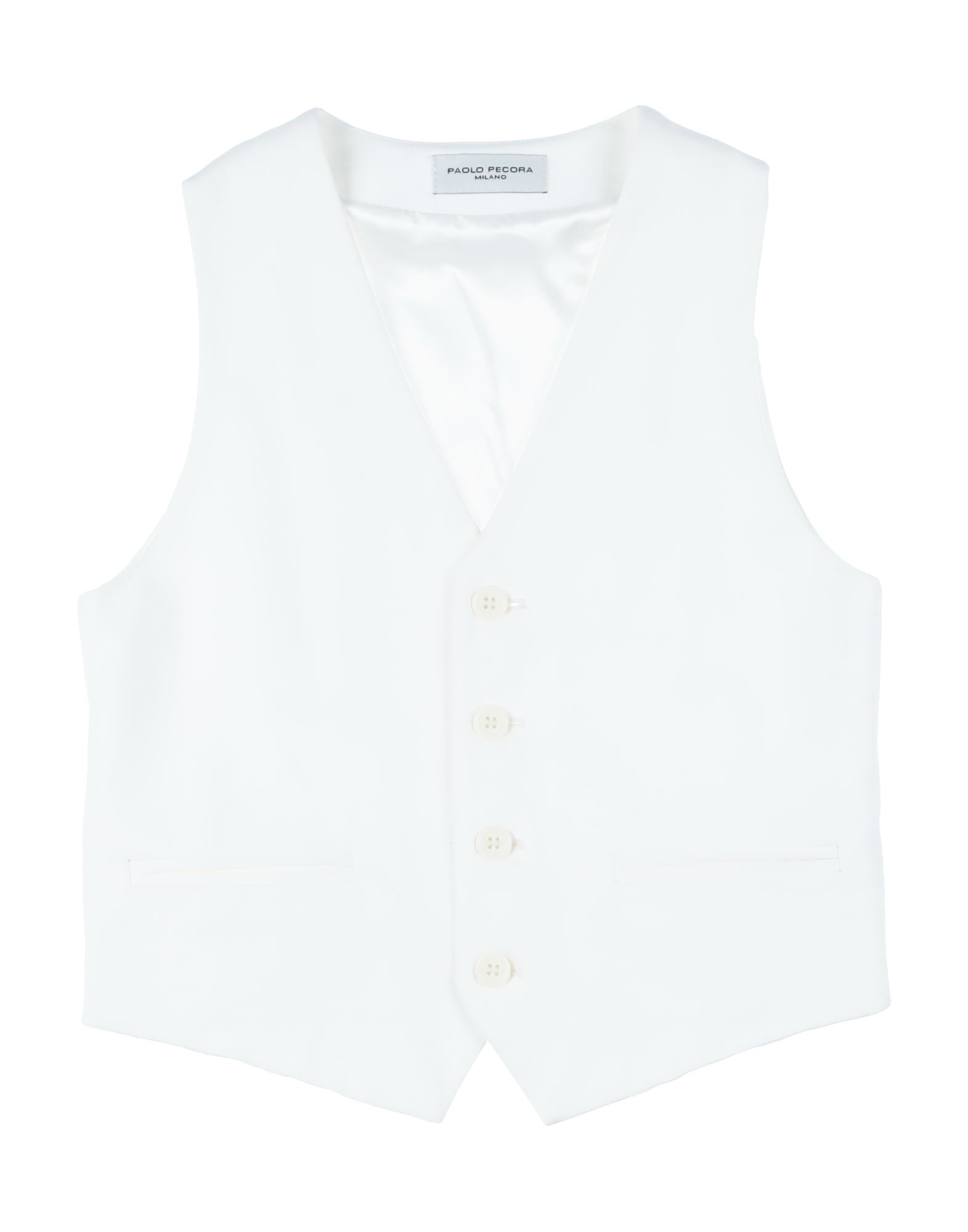 PAOLO PECORA Couture-weste Kinder Elfenbein PAOLO PECORA Couture-weste Kinder Elfenbein von PAOLO PECORA