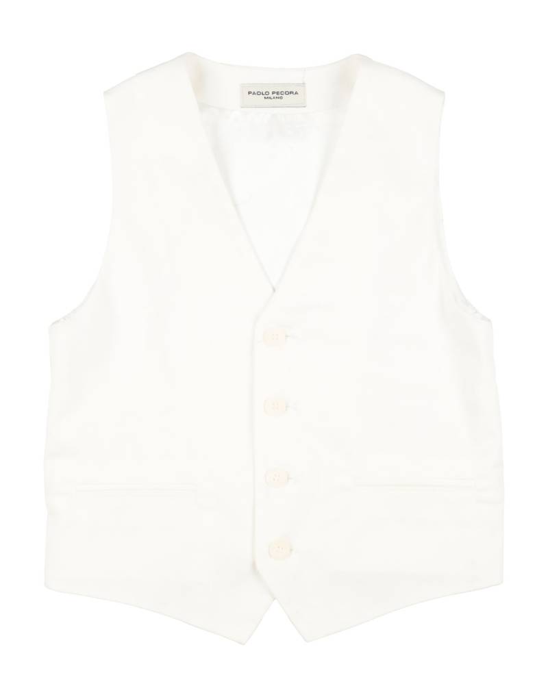 PAOLO PECORA Couture-weste Kinder Weiß von PAOLO PECORA