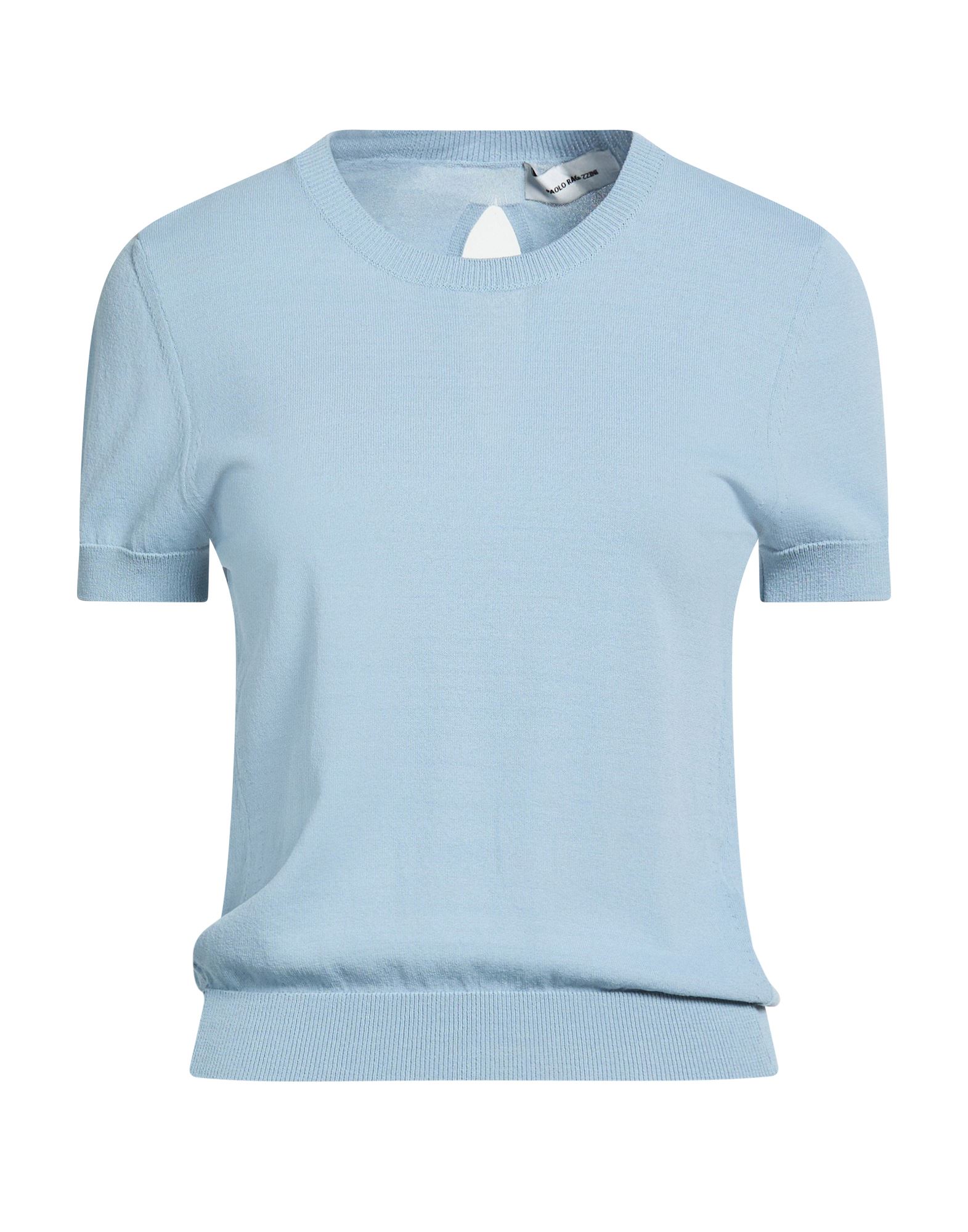PAOLO RAGAZZINI Pullover Damen Himmelblau von PAOLO RAGAZZINI