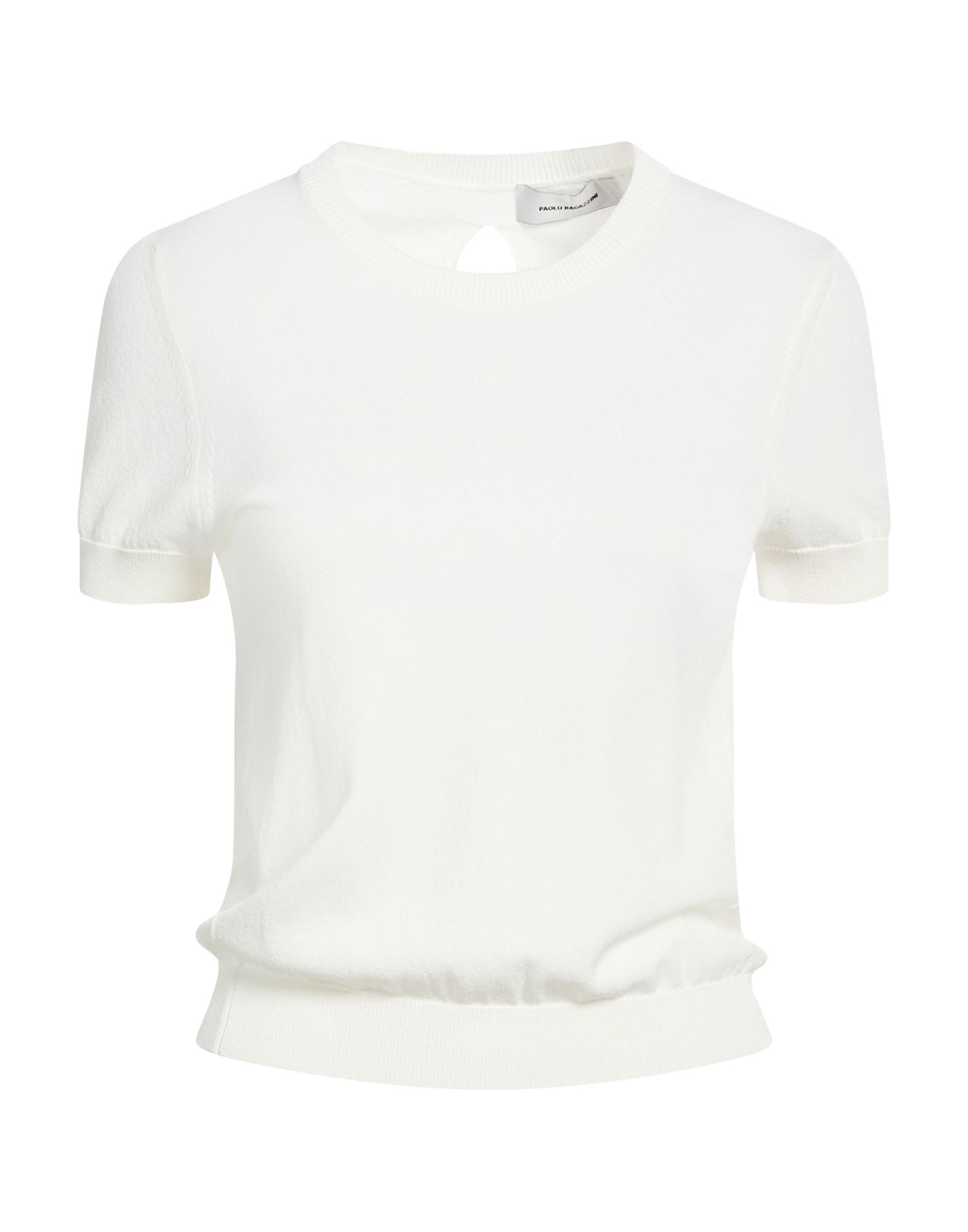 PAOLO RAGAZZINI Pullover Damen Weiß von PAOLO RAGAZZINI
