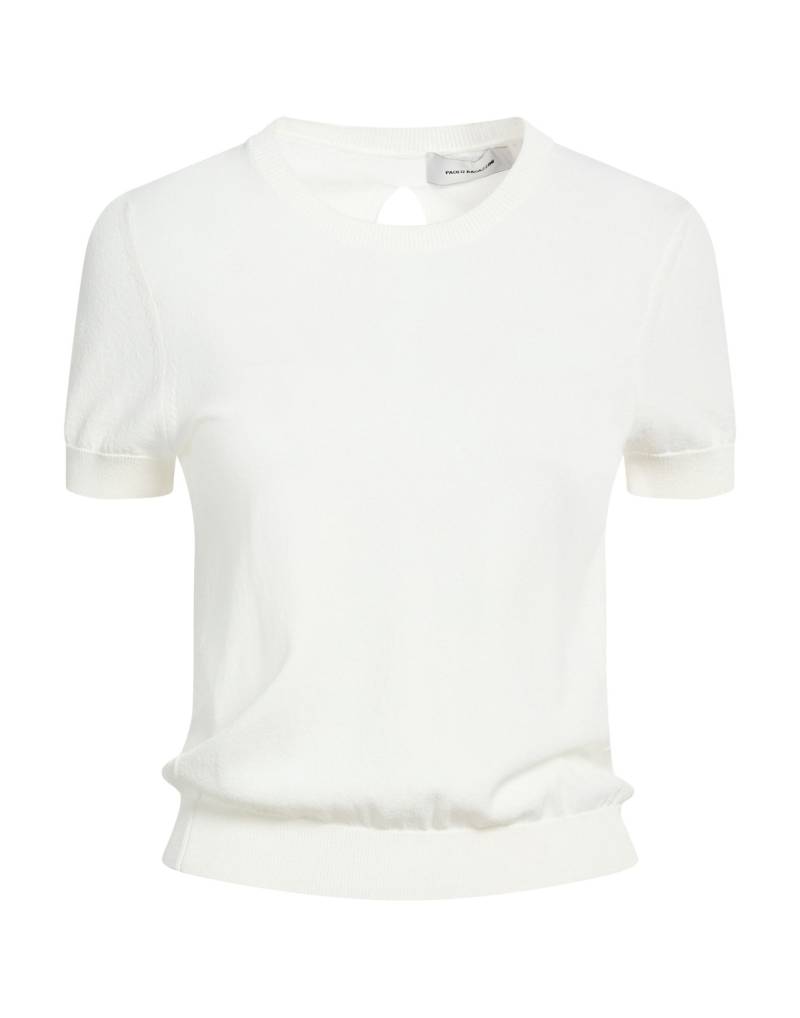 PAOLO RAGAZZINI Pullover Damen Weiß von PAOLO RAGAZZINI