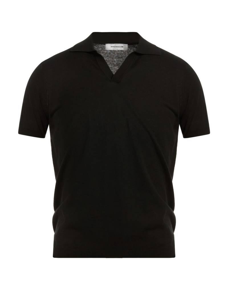 PAOLO RAGAZZINI Pullover Herren Schwarz von PAOLO RAGAZZINI