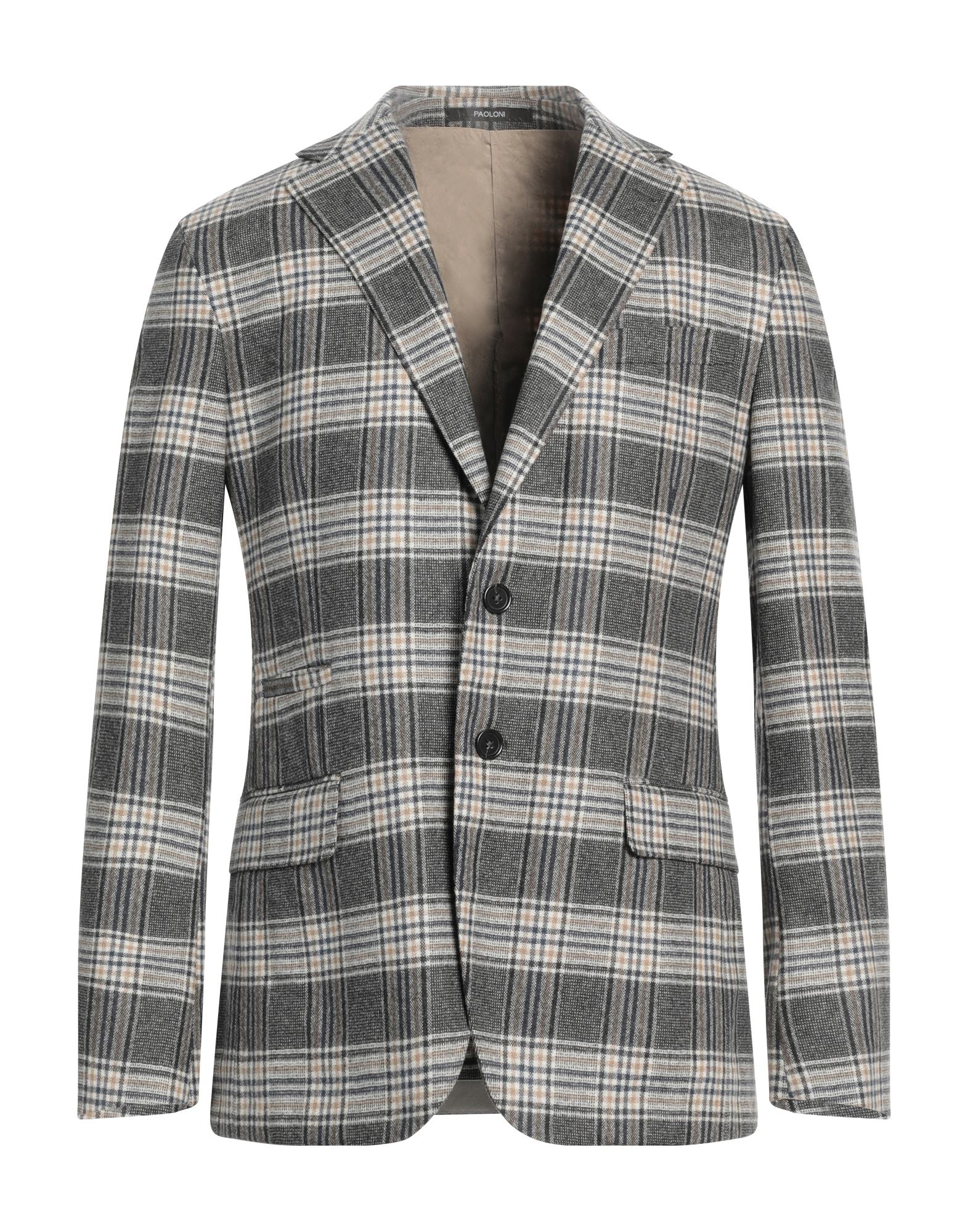 PAOLONI Blazer Herren Blei von PAOLONI