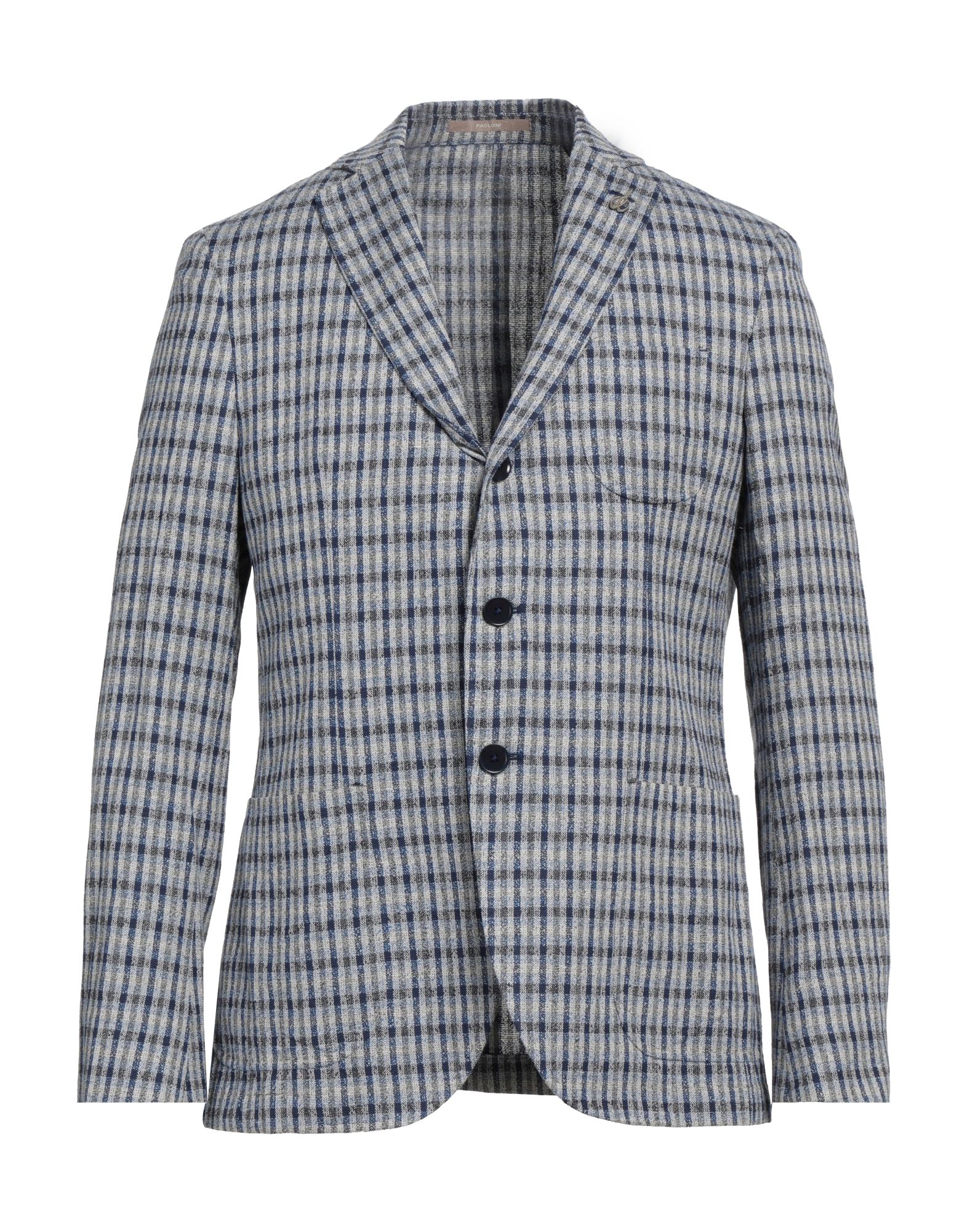 PAOLONI Blazer Herren Taubenblau von PAOLONI