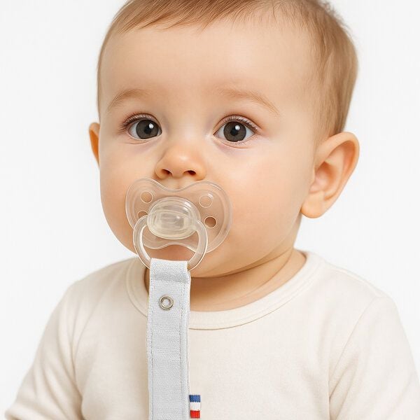 PAPATE Schnuller-Clip Bio-Baumwolle von PAPATE