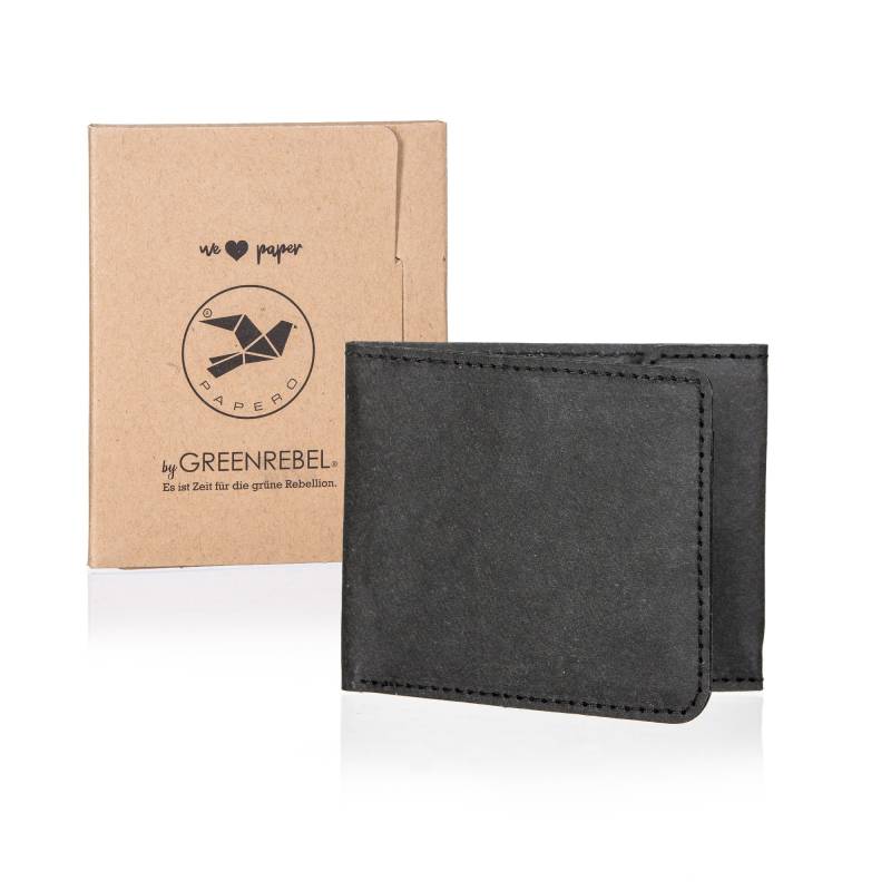 Papero Aus Papier Klein Slim Flaches Wallet Portemonnaie Geldbörse Geldbeutel Robust, Reissfest Vegan, Nachhaltig Rfid-Schutz Mit Fsc Siegel von PAPEROBags