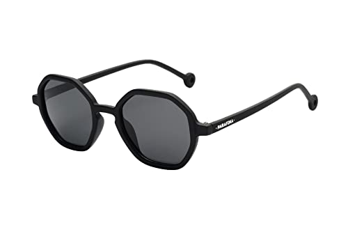 Parafina Cascada Sonnenbrille Für Frauen Und Männer UV400 Schutz Ökologische Polarisierte Brille Wasserdicht Ultra Light Rahmen Umweltfreundliche Schwarz Schwarze Linsen von PARAFINA TRADEMARK