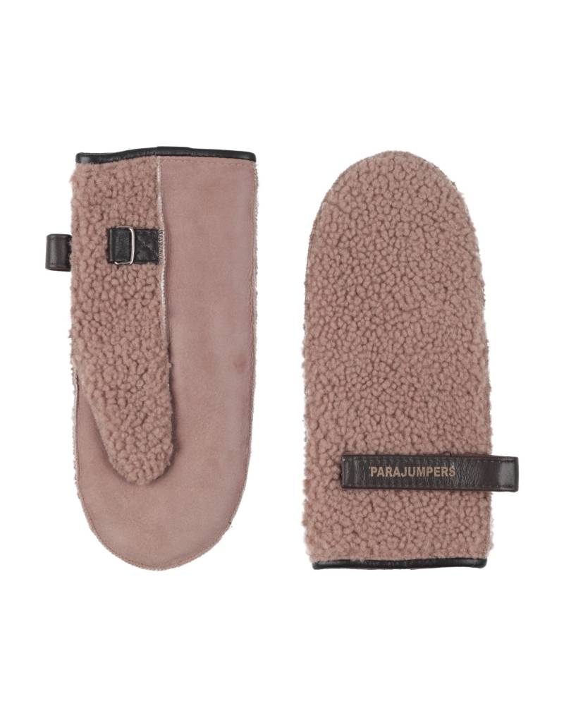 PARAJUMPERS Handschuhe Damen Hellbraun von PARAJUMPERS