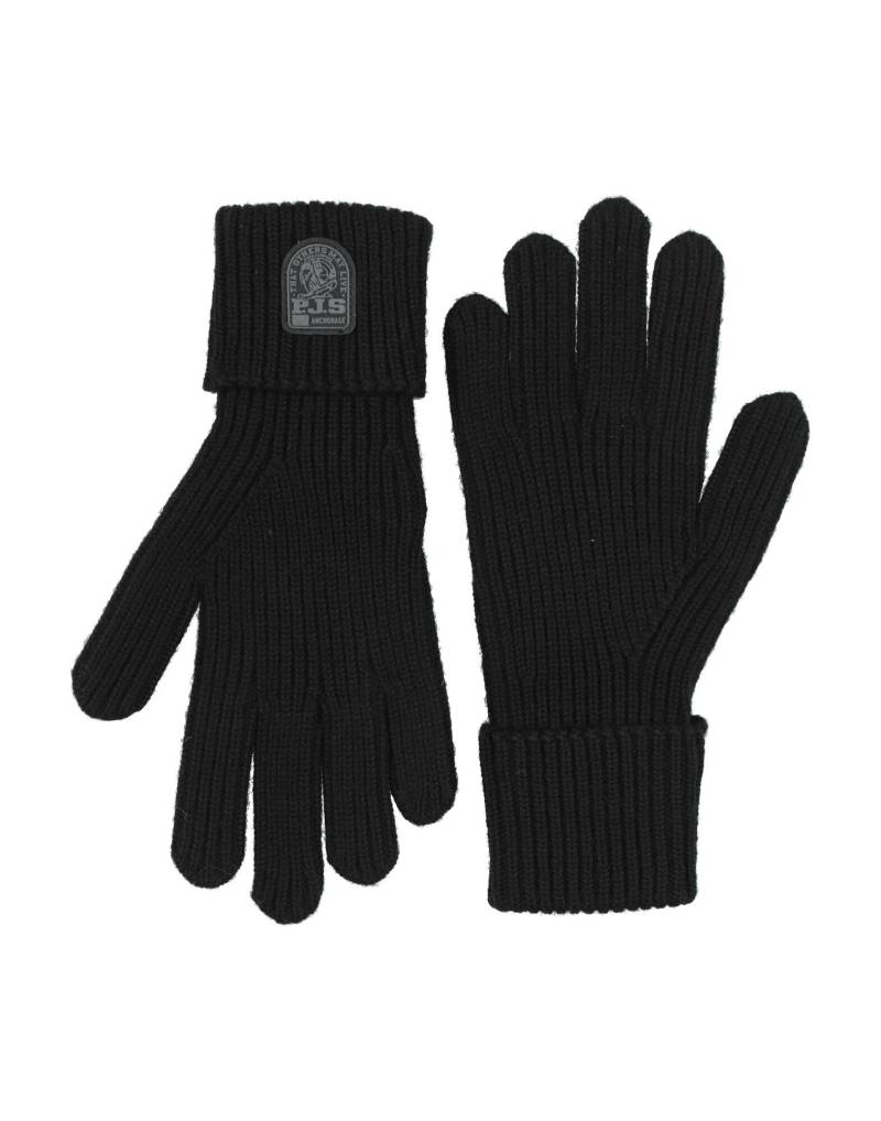 PARAJUMPERS Handschuhe Damen Schwarz PARAJUMPERS Handschuhe Damen Schwarz von PARAJUMPERS
