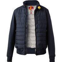 PARAJUMPERS Herren Blouson blau Mikrofaser unifarben von PARAJUMPERS