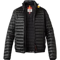 PARAJUMPERS Herren Daunenjacke schwarz Mikrofaser unifarben von PARAJUMPERS