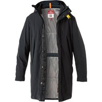 PARAJUMPERS Herren Parka Schwarz Mikrofaser unifarben von PARAJUMPERS