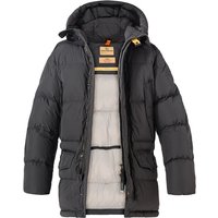 PARAJUMPERS Herren Daunenjacke schwarz Mikrofaser unifarben von PARAJUMPERS