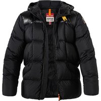 PARAJUMPERS Herren Daunenjacke Schwarz Mikrofaser unifarben PARAJUMPERS Herren Daunenjacke Schwarz Mikrofaser unifarben von PARAJUMPERS