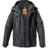 PARAJUMPERS Herren Daunenjacke grün Mikrofaser unifarben von PARAJUMPERS