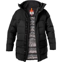 PARAJUMPERS Herren Daunenjacke schwarz Mikrofaser unifarben von PARAJUMPERS