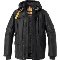 PARAJUMPERS Herren Daunenjacke schwarz unifarben von PARAJUMPERS