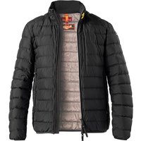 PARAJUMPERS Herren Daunenjacke schwarz Mikrofaser unifarben von PARAJUMPERS