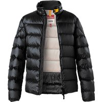 PARAJUMPERS Herren Daunenjacke schwarz Mikrofaser unifarben von PARAJUMPERS