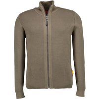 PARAJUMPERS Herren Cardigan grün unifarben von PARAJUMPERS