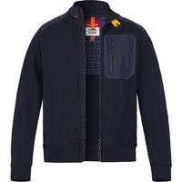 PARAJUMPERS Herren Softshelljacke blau Fleece unifarben von PARAJUMPERS