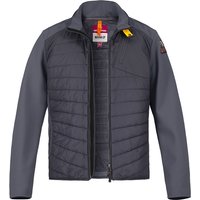 PARAJUMPERS Herren Steppjacke Grau Mikrofaser unifarben von PARAJUMPERS