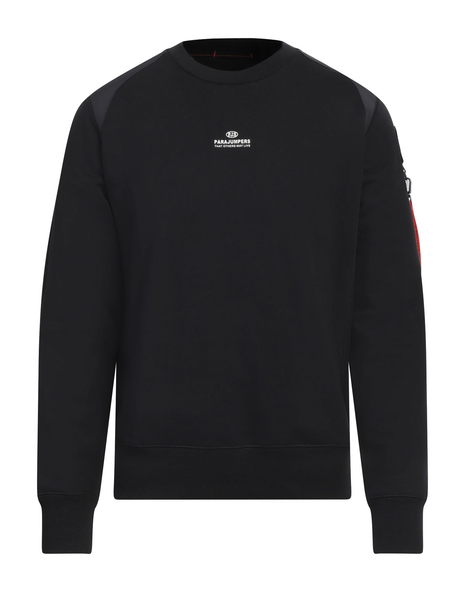 PARAJUMPERS Sweatshirt Herren Schwarz PARAJUMPERS Sweatshirt Herren Schwarz von PARAJUMPERS