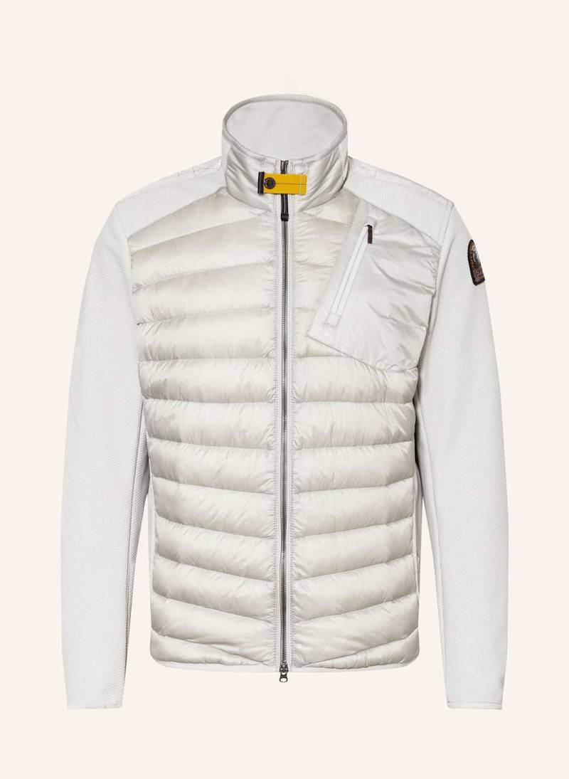 Parajumpers Daunenjacke Jayden Im Materialmix grau von PARAJUMPERS
