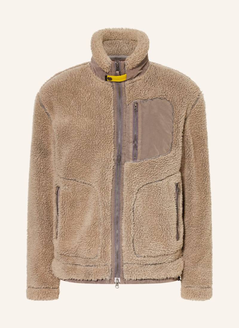 Parajumpers Fleecejacke Kimball beige von PARAJUMPERS