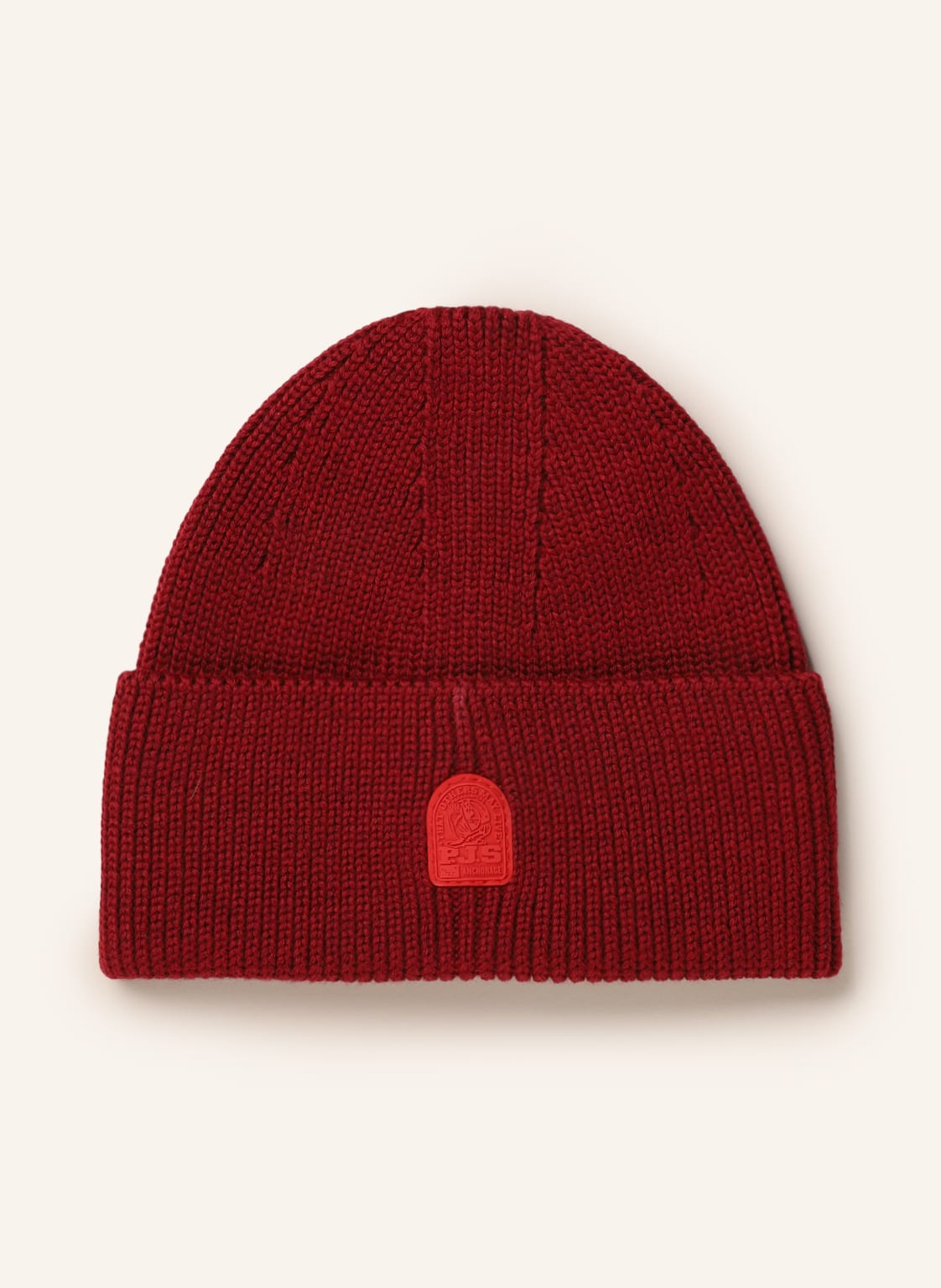 Parajumpers Mütze Plain Beanie rot von PARAJUMPERS