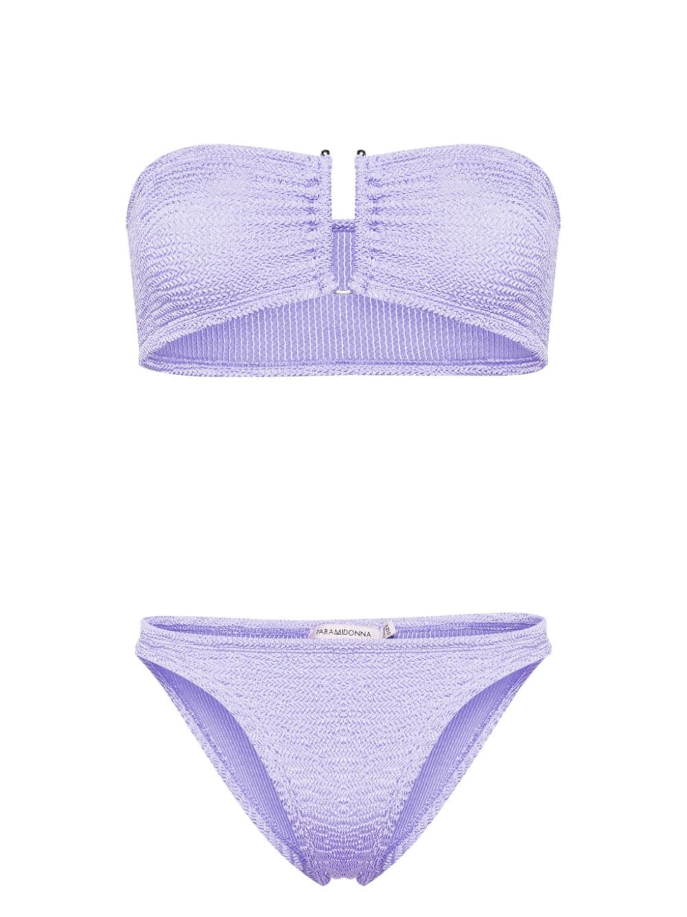 PARAMIDONNA Frida Bandeau-Bikini - Violett von PARAMIDONNA