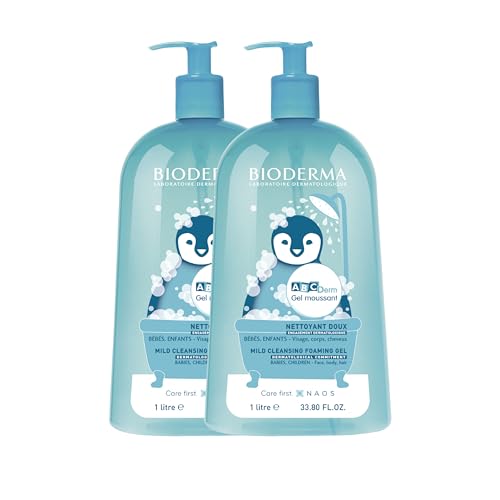 BIODERMA | ABCDerm Sanfter Schaumreiniger | Respektiert das Gleichgewicht von Haut und Haar | Weiche Haut und Haare | Für Körper, Gesicht und Haare | Set mit 2x1L BIODERMA | ABCDerm Sanfter Schaumreiniger | Respektiert das Gleichgewicht von Haut und Haar | Weiche Haut und Haare | Für Körper, Gesicht und Haare | Set mit 2x1L von PARAVOSTRA
