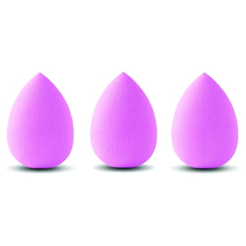 PARENCE.- Set mit 3 Make-up-Schwämmen mit Foundation, Lidschatten, Wangen, flüssigen Cremes/professionellem gemischtem Make-up/Beauty-Blender - zufällige Farben von PARENCE