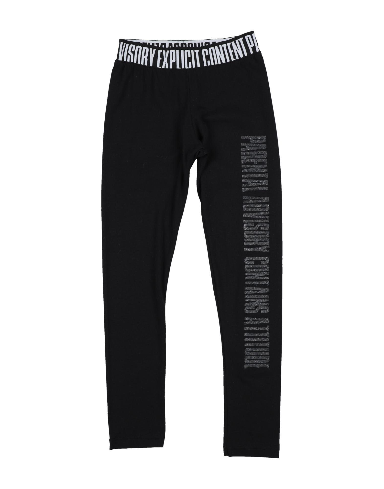 PARENTAL ADVISORY EXPLICIT CONTENT Leggings Kinder Schwarz von PARENTAL ADVISORY EXPLICIT CONTENT