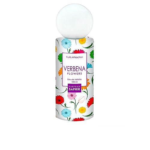 PARFUMS SAPHIR Fruit Attraction Verbena, Eau de Parfum für Damen, 100 ml von PARFUMS SAPHIR