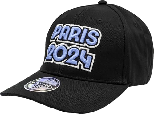 PARIS 2024 Herren Acjoparbc004 Baseballkappe, Schwarz, Einheitsgröße von PARIS 2024