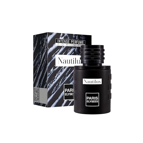 PARIS ELYSEES - Nautilus - Eau de Toilette - Parfüm herren - Fruchtig - Bergamotte, Schwarze Johannisbeere, Apfel - Perfume men - Zerstäuber 100 ml - Inklusive nachfüllbarer 5ml - Reiseflakon von PARIS ELYSEES