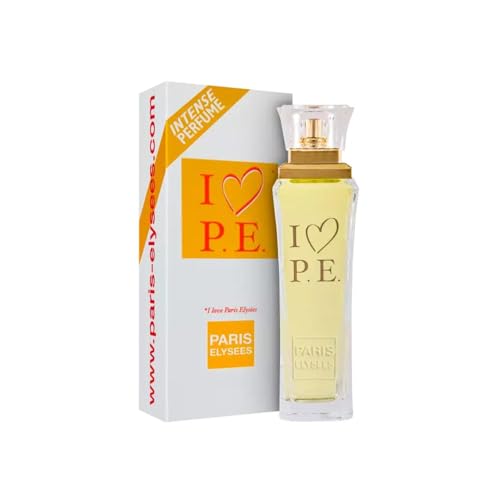 PARIS ELYSEES PARFUMS - I Love P.E. - Eau de Parfum für Damen - Fruchtig und blumig - Noten von Orange und Mandarine - Zerstäuber - 100ML PARIS ELYSEES PARFUMS - I Love P.E. - Eau de Parfum für Damen - Fruchtig und blumig - Noten von Orange und Mandarine - Zerstäuber - 100ML von PARIS ELYSEES