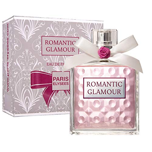 Romantic Glamour Eau de Parfum 100 ml Damen Paris Elysees + Geschenk und Frische von PARIS ELYSEES