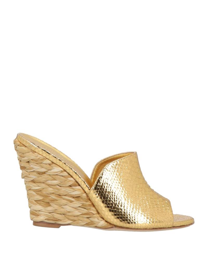 PARIS TEXAS Espadrilles Damen Gold von PARIS TEXAS