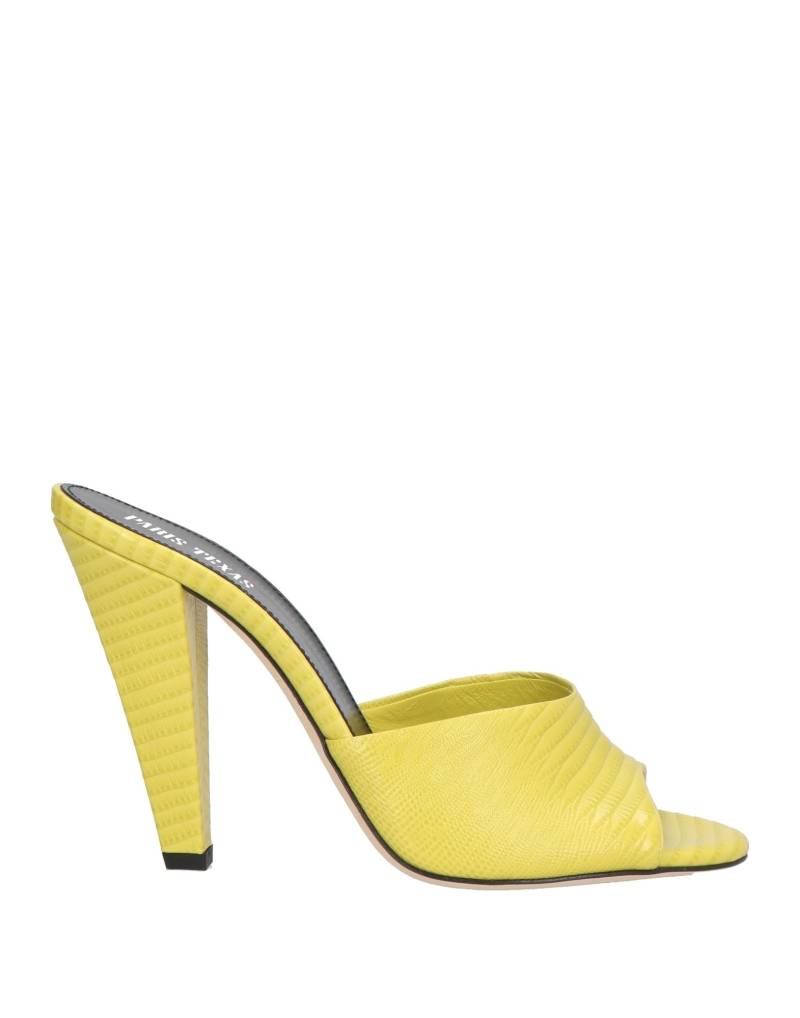 PARIS TEXAS Sandale Damen Limettengrün von PARIS TEXAS