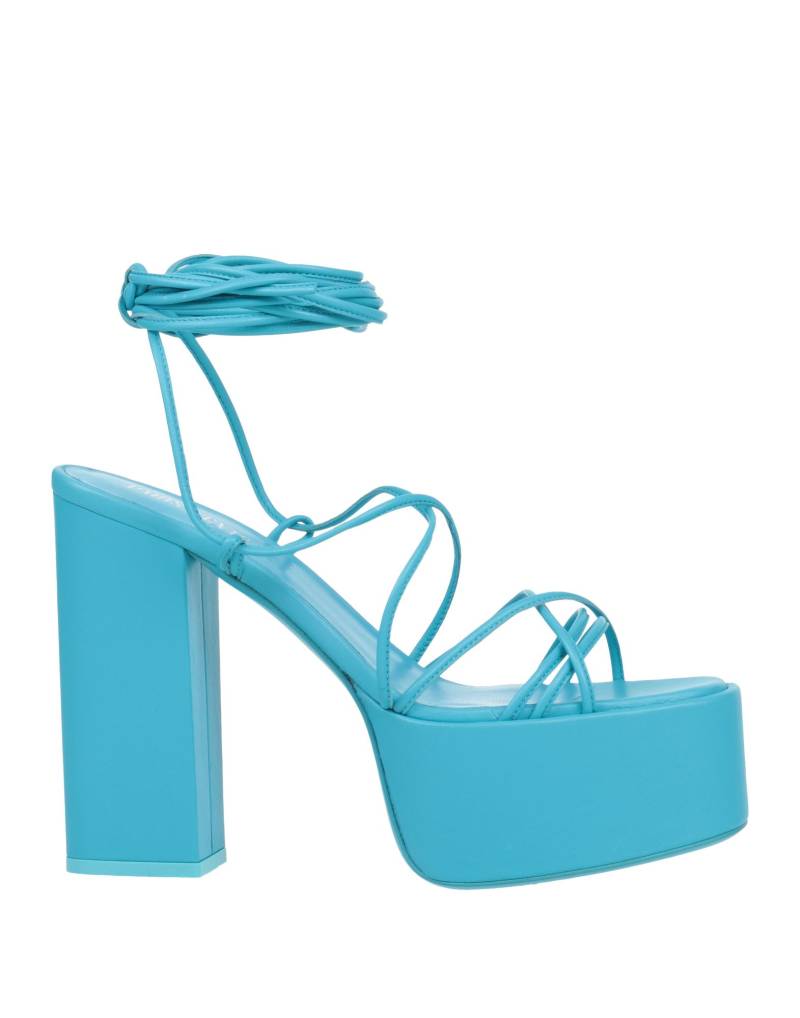 PARIS TEXAS Sandale Damen Tūrkis von PARIS TEXAS