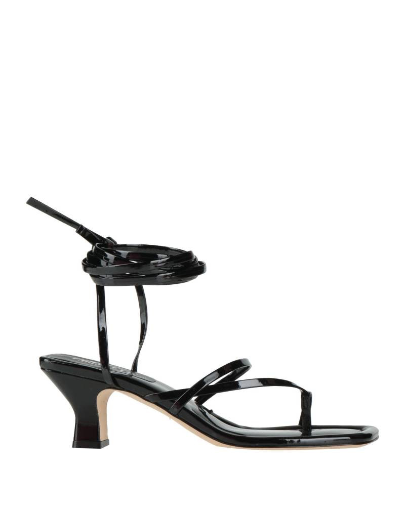 PARIS TEXAS Zehentrenner Damen Schwarz von PARIS TEXAS