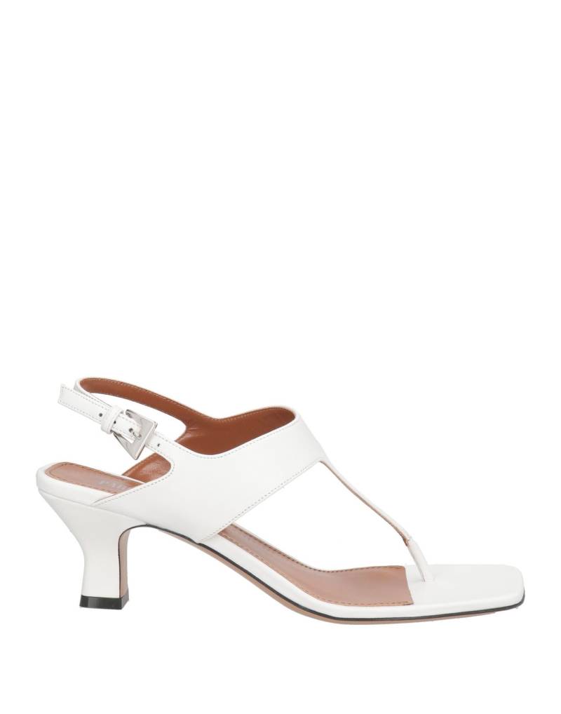 PARIS TEXAS Zehentrenner Damen Weiß von PARIS TEXAS