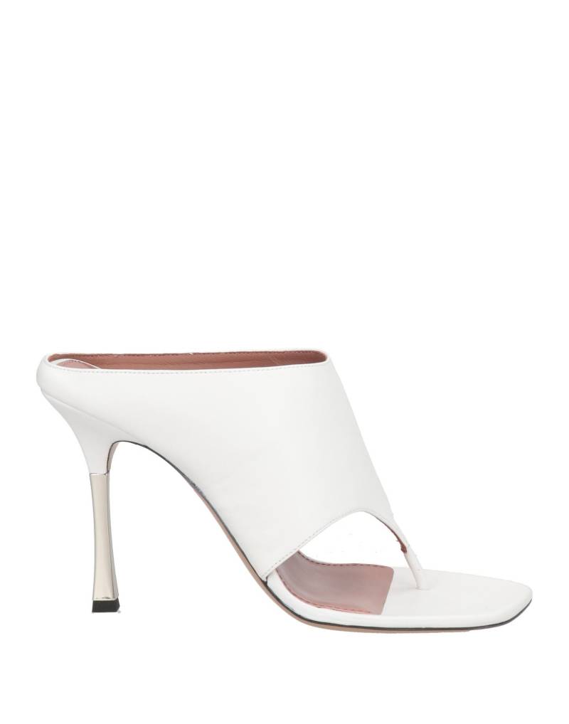 PARIS TEXAS Zehentrenner Damen Weiß von PARIS TEXAS