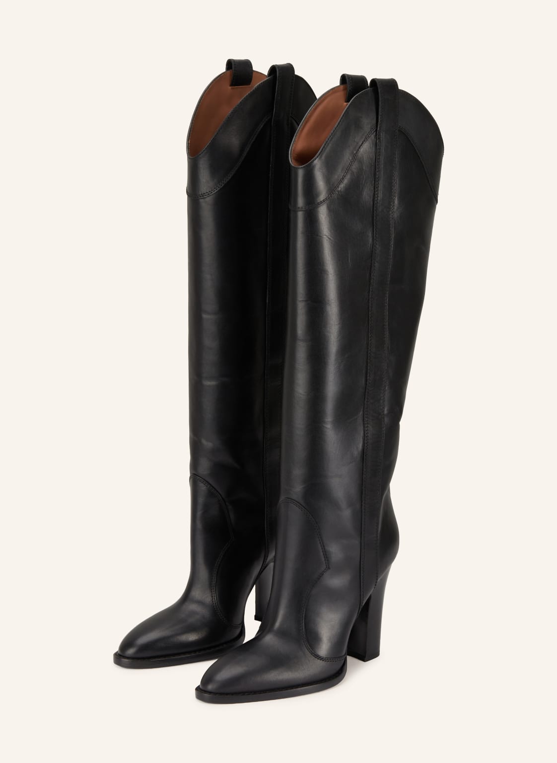 Paris Texas Cowboy Boots Lavinia schwarz von PARIS TEXAS